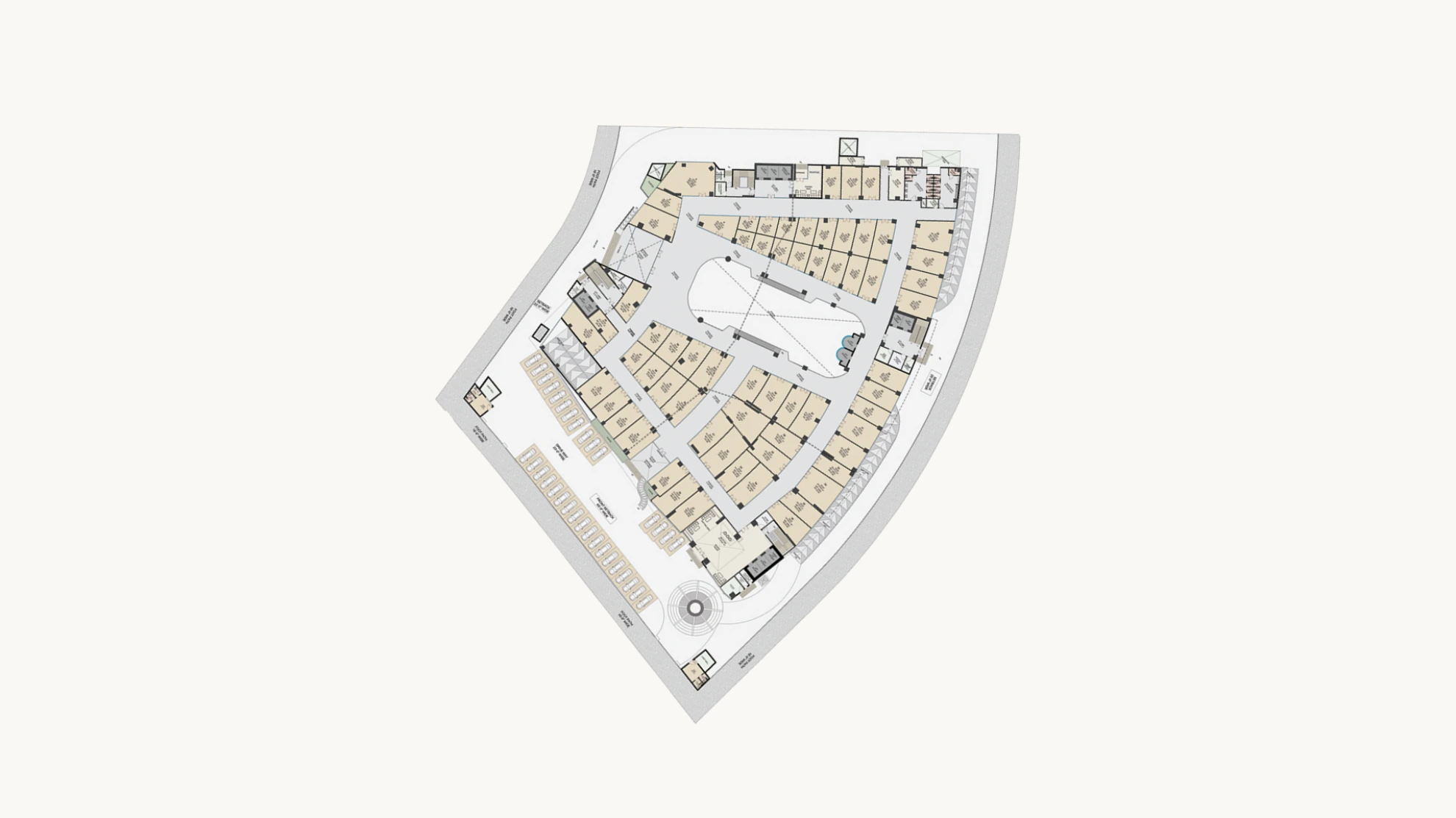 Commercial Space Floor Plan - Faisal Jewel Shops