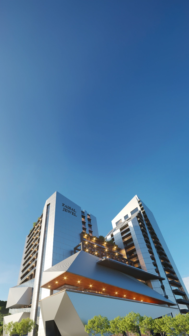 Luxury Apartment Building Exterior - Islamabad